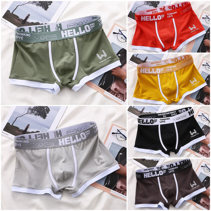 3x Tropiska HELLO Boxershorts