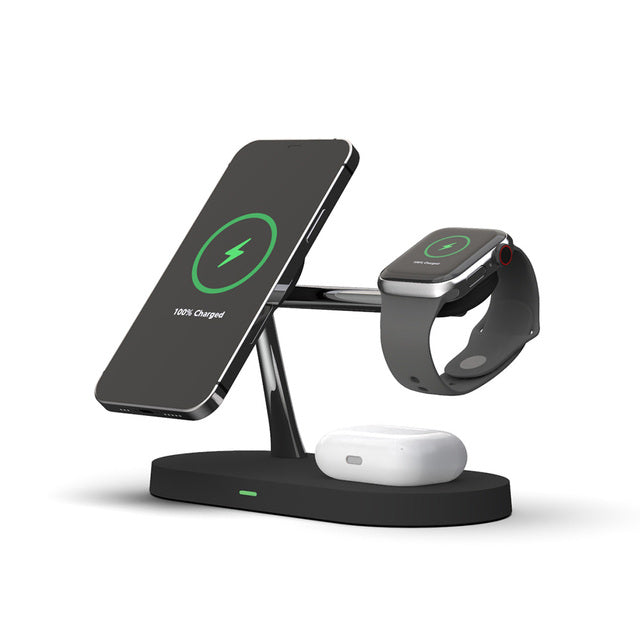 MagX PRO - Trådlös 5-i-1 Laddningsstation
