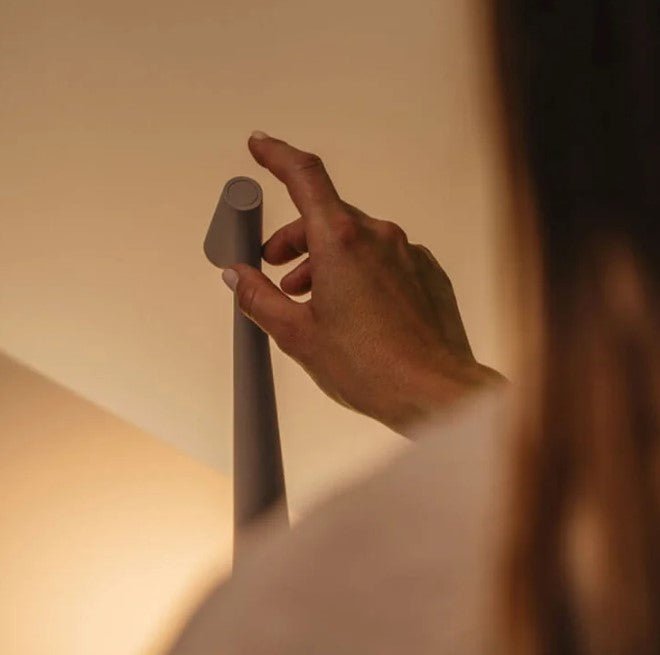 LumiaVista Portabel Bordslampa - 3 Ljusnivåer