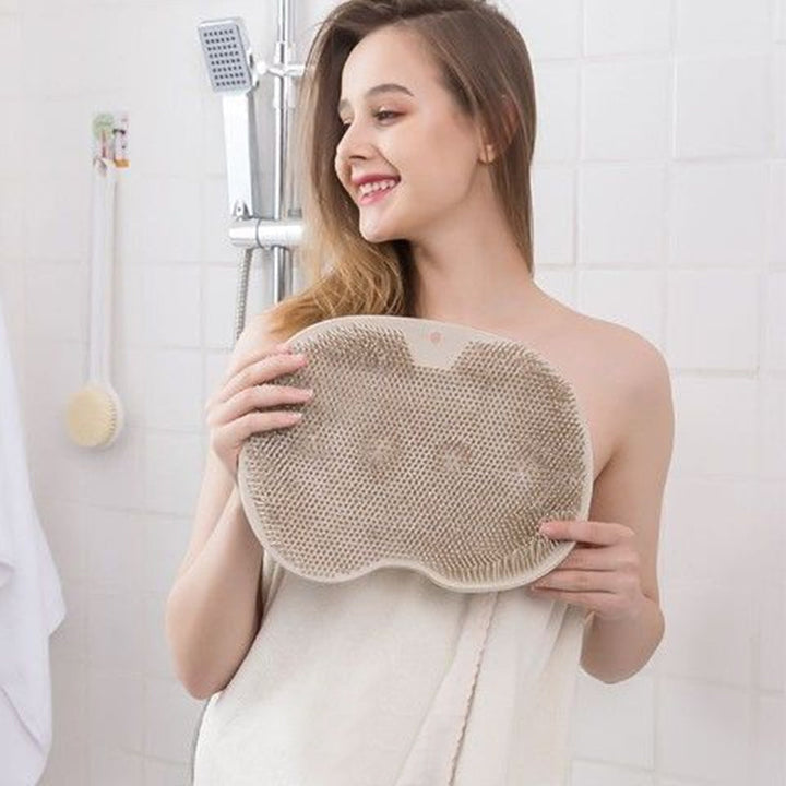 Dusch fot och ryggskrubb, massagedyna